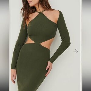 Cut Out Detail Dress